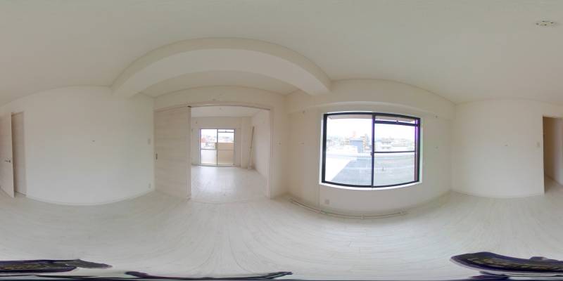 パノラマ画像洋室