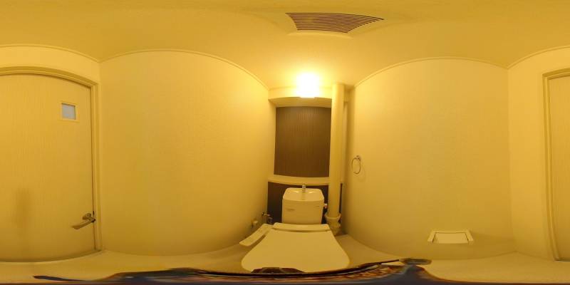 パノラマ画像トイレ