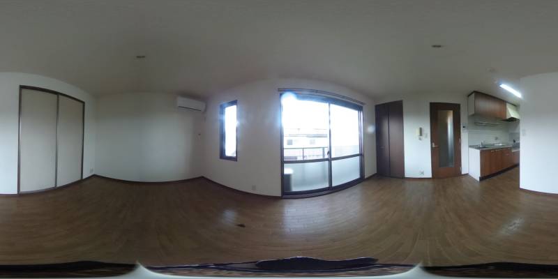 パノラマ画像リビング