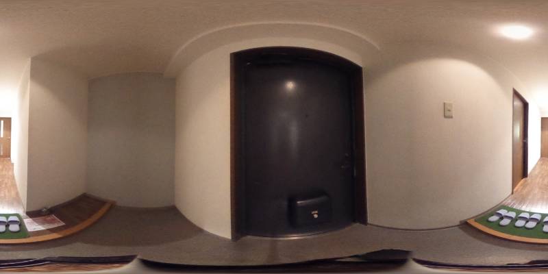 パノラマ画像玄関