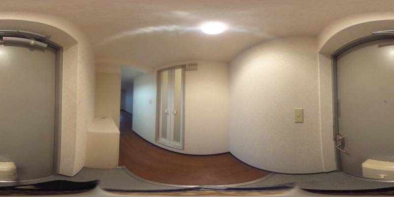 パノラマ画像玄関