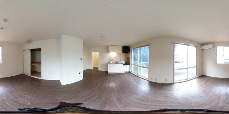 パノラマ画像リビング