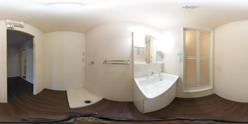 パノラマ画像洗面所