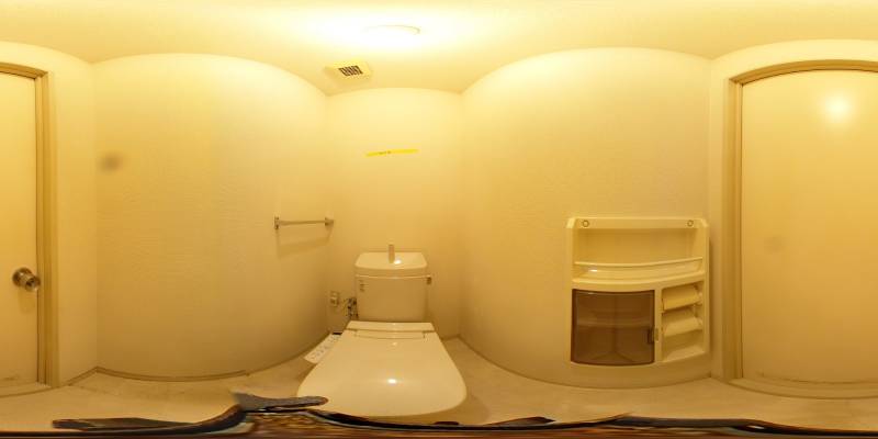 パノラマ画像トイレ