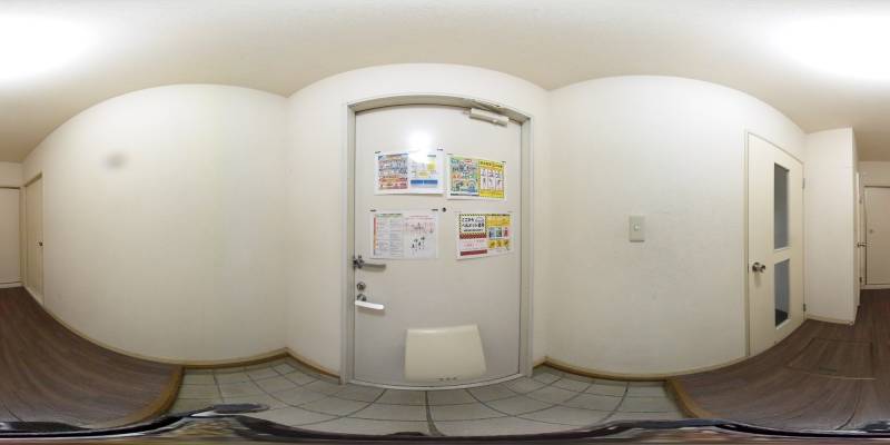 パノラマ画像玄関