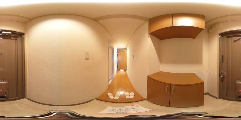 パノラマ画像玄関