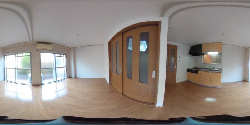 パノラマ画像リビング