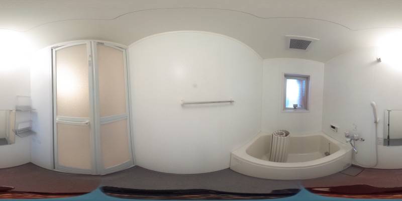 パノラマ画像バスルーム