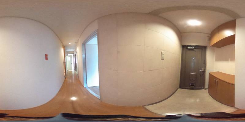 パノラマ画像玄関