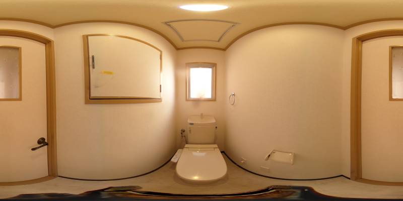 パノラマ画像トイレ