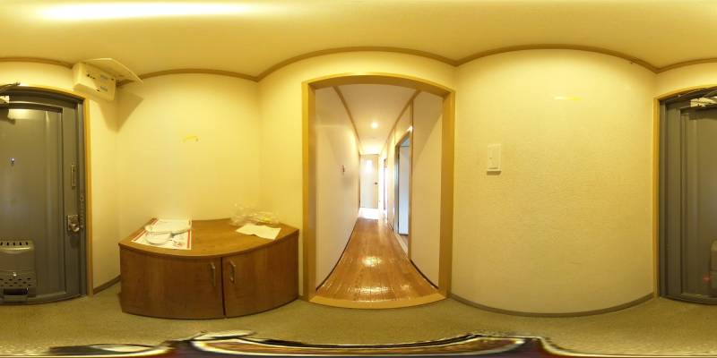 パノラマ画像玄関