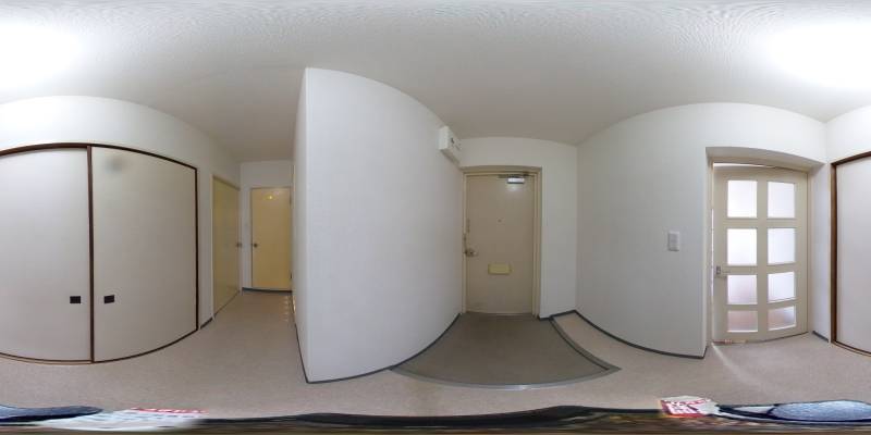 パノラマ画像玄関