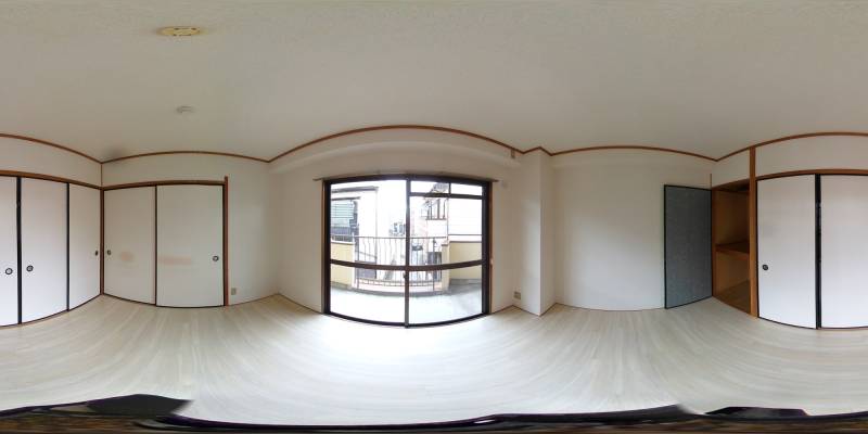 パノラマ画像洋室