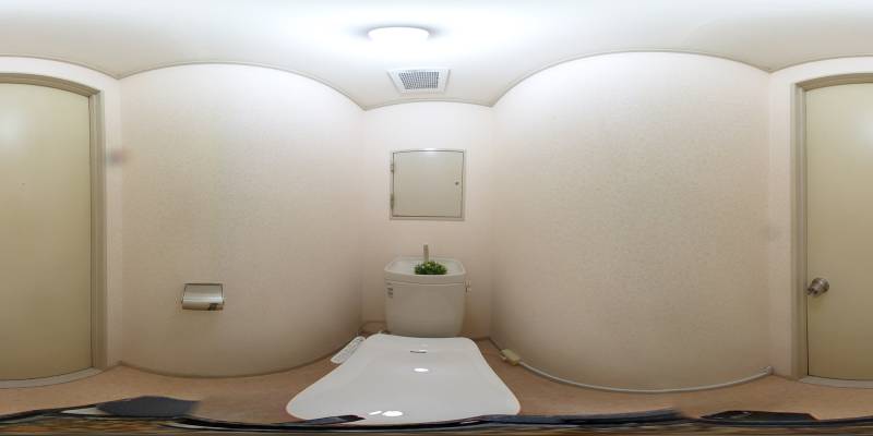 パノラマ画像トイレ