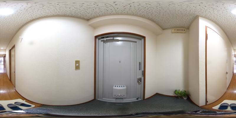 パノラマ画像玄関