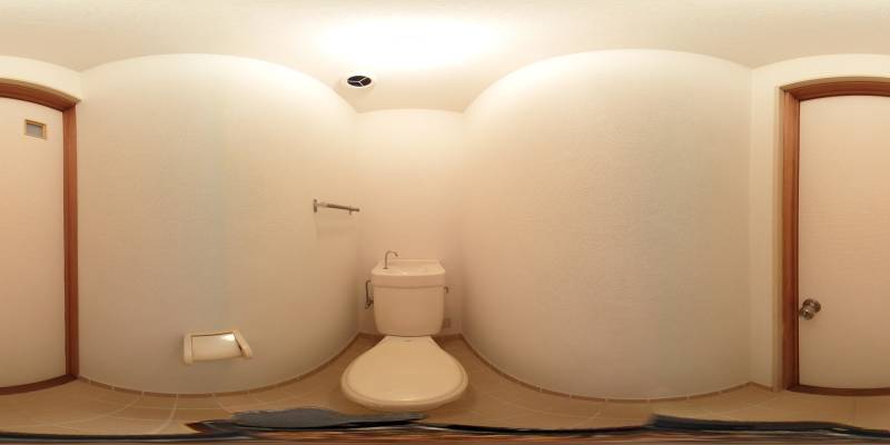 パノラマ画像トイレ