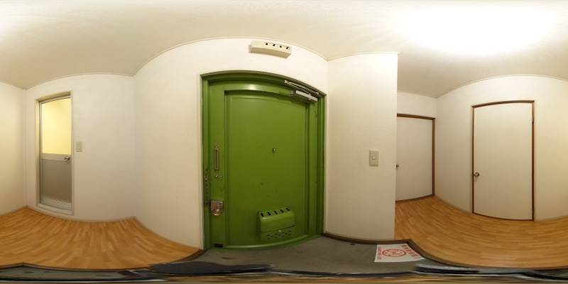 パノラマ画像玄関
