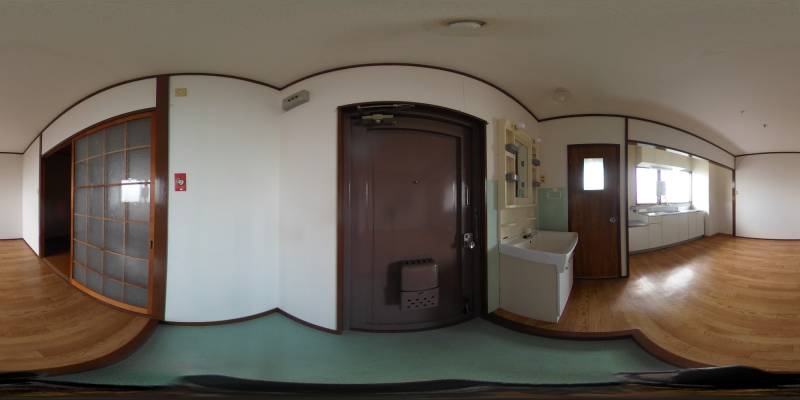 パノラマ画像玄関