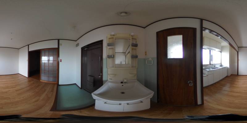 パノラマ画像洗面所