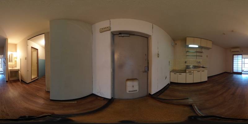 パノラマ画像玄関