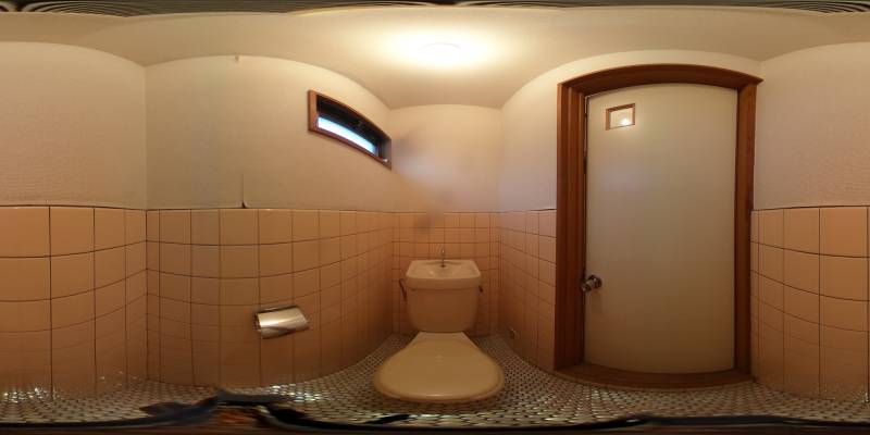 パノラマ画像トイレ