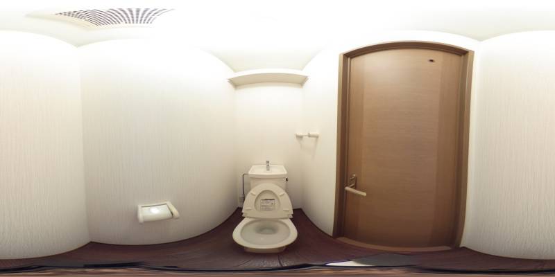 パノラマ画像トイレ