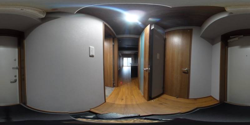 パノラマ画像玄関