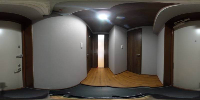 パノラマ画像玄関