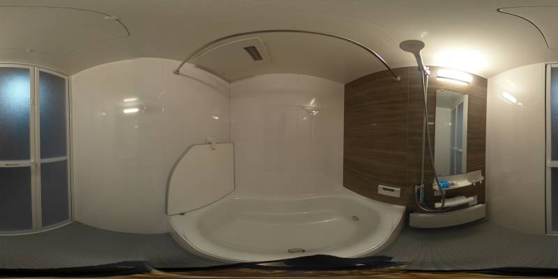 パノラマ画像バスルーム