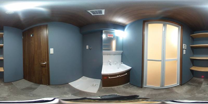 パノラマ画像洗面所