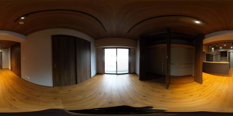 パノラマ画像リビング