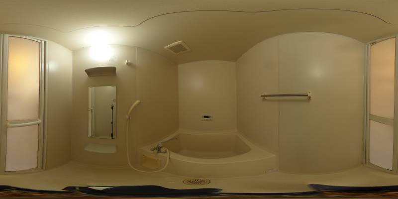 パノラマ画像バスルーム