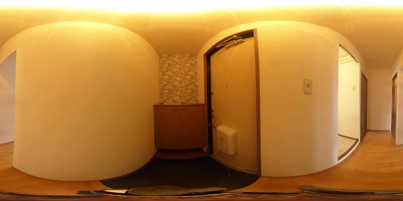 パノラマ画像玄関