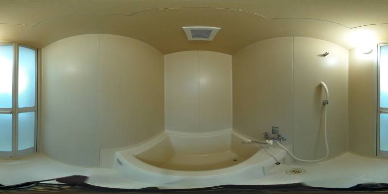 パノラマ画像バスルーム