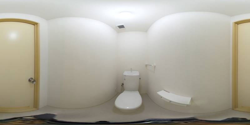パノラマ画像トイレ
