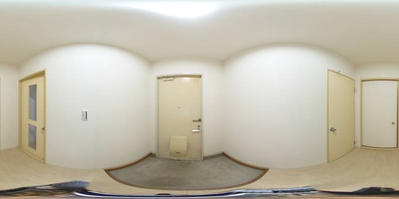 パノラマ画像玄関