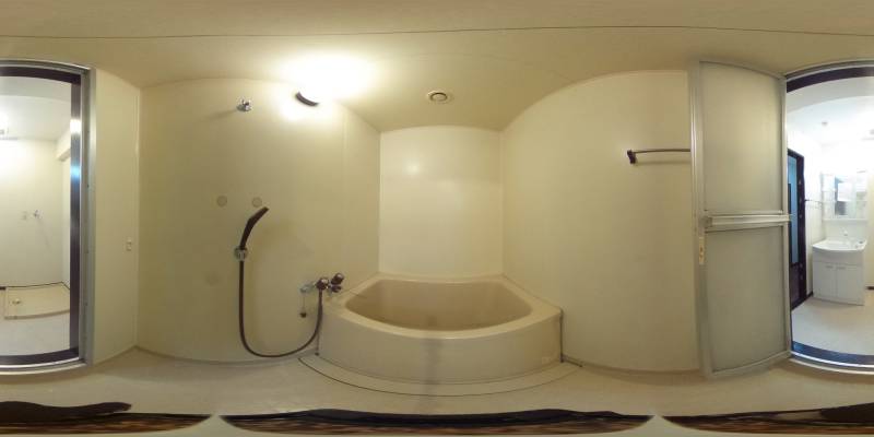 パノラマ画像バスルーム