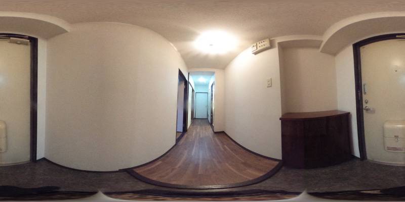 パノラマ画像玄関