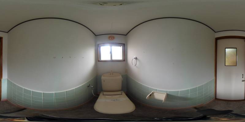 パノラマ画像トイレ