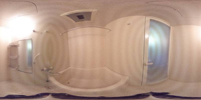 パノラマ画像バスルーム