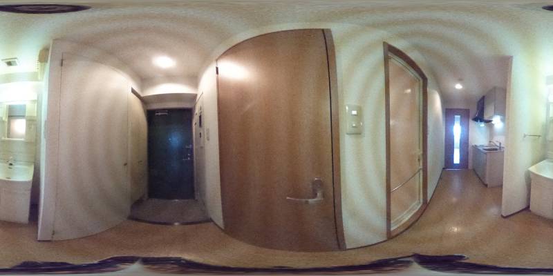 パノラマ画像玄関