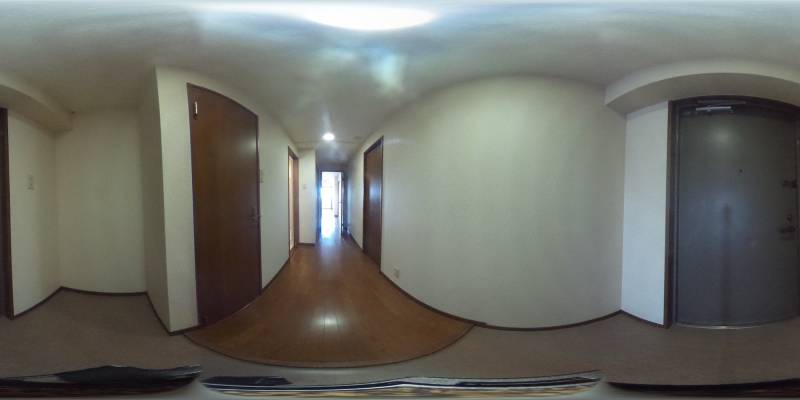 パノラマ画像玄関