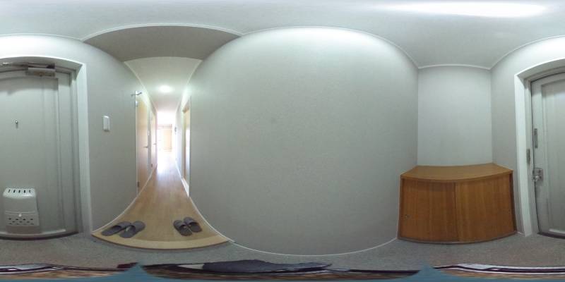 パノラマ画像玄関