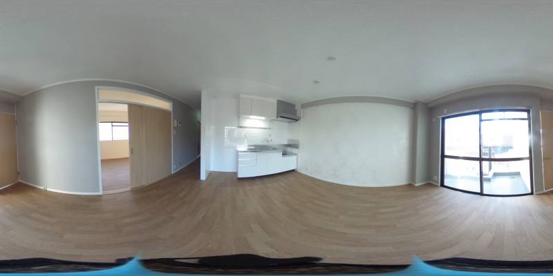 パノラマ画像リビング