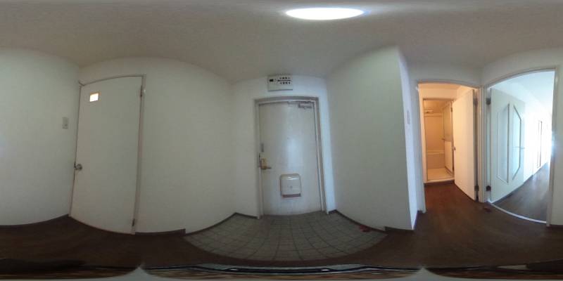 パノラマ画像玄関