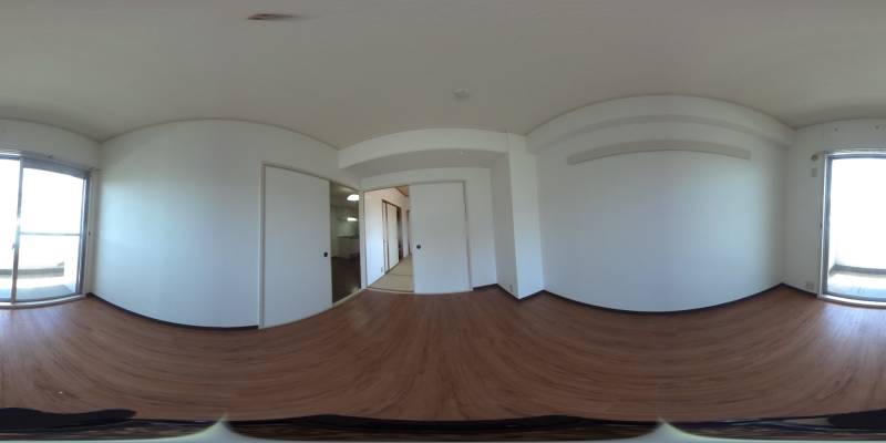 パノラマ画像洋室