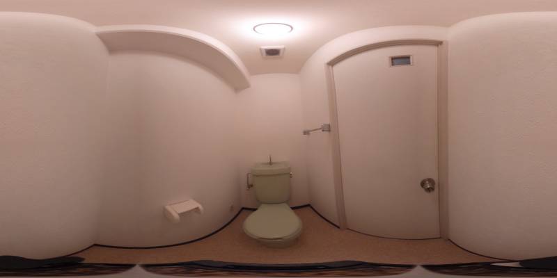 パノラマ画像トイレ