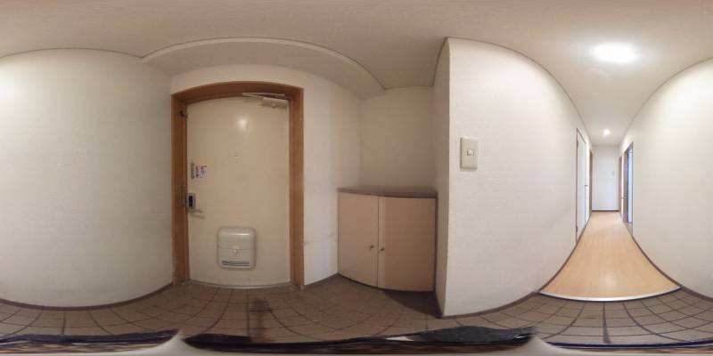 パノラマ画像玄関