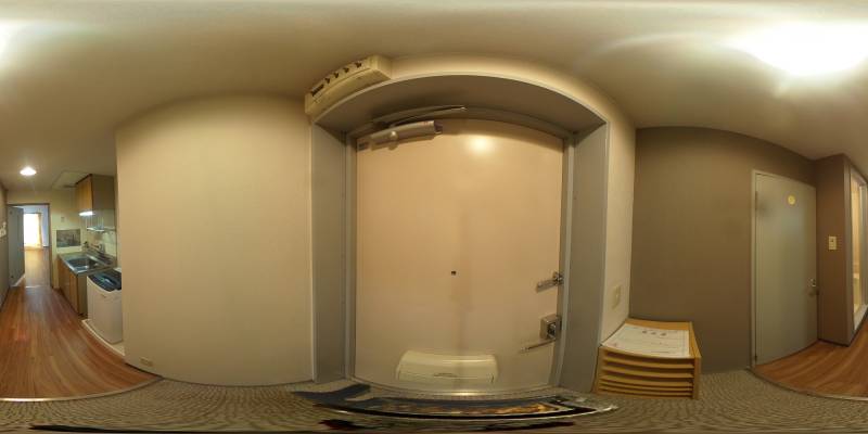 パノラマ画像玄関