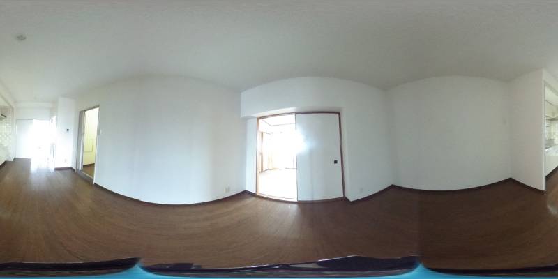 パノラマ画像リビング